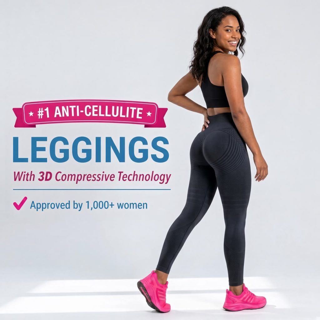 The Sculpt Leggingz, the number one anti-cellulite leggings with 3D compressive technology