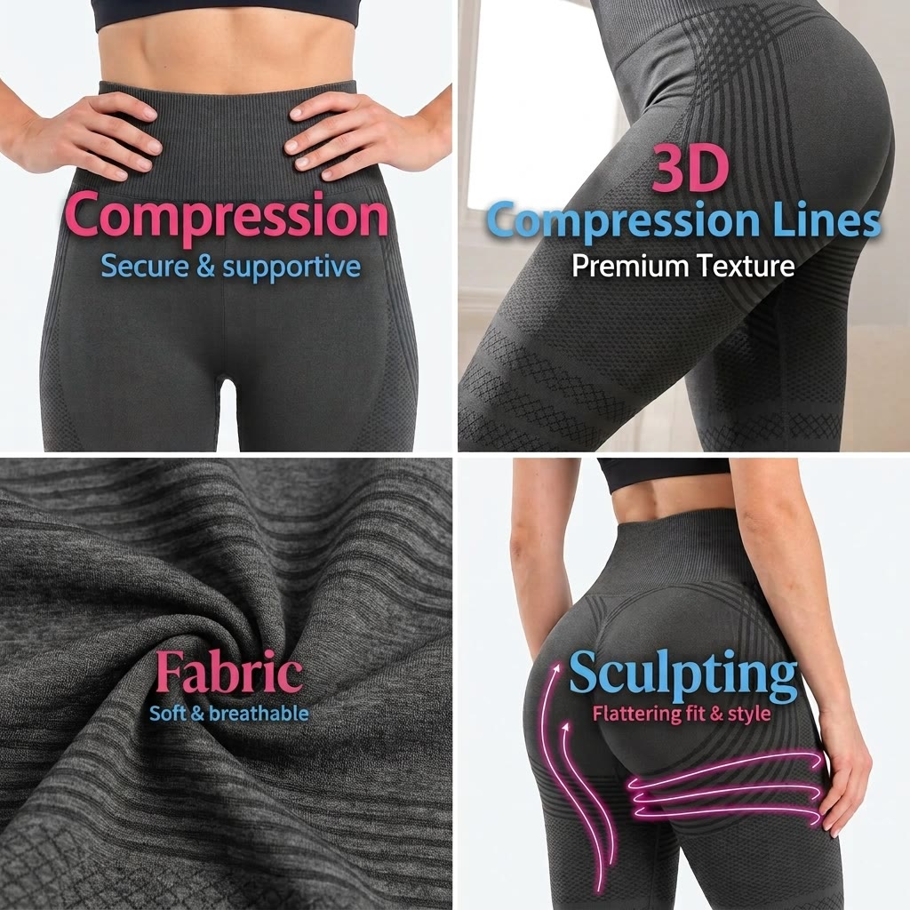 3D compression vs ordinary leggings: what’s the difference?